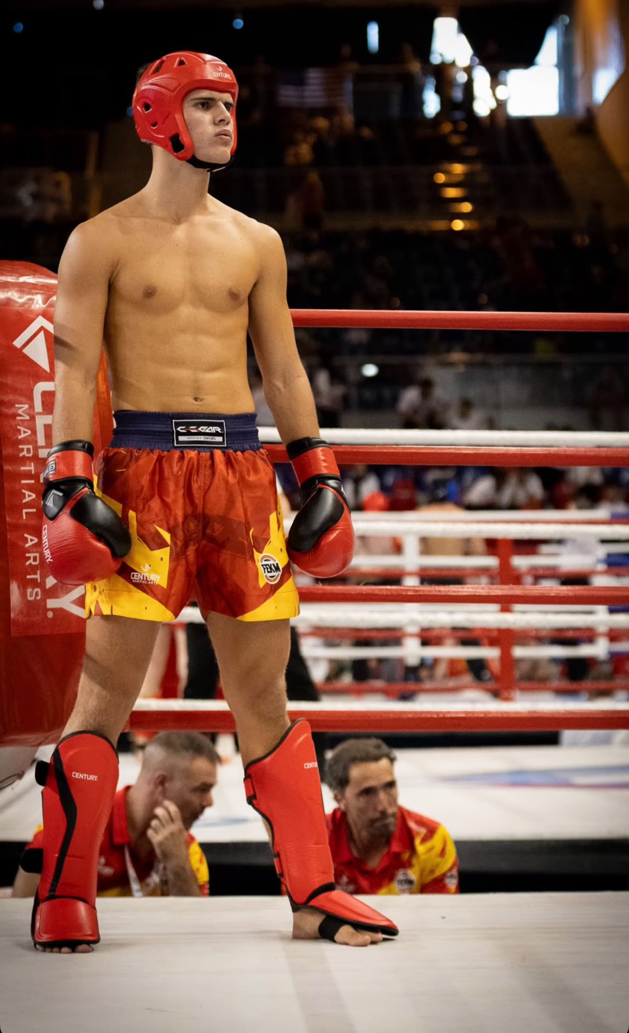 Iker García Borst, subcampeón del mundo junior de kickboxing WAKO 2026 en la categoría Low Kick -75 kg